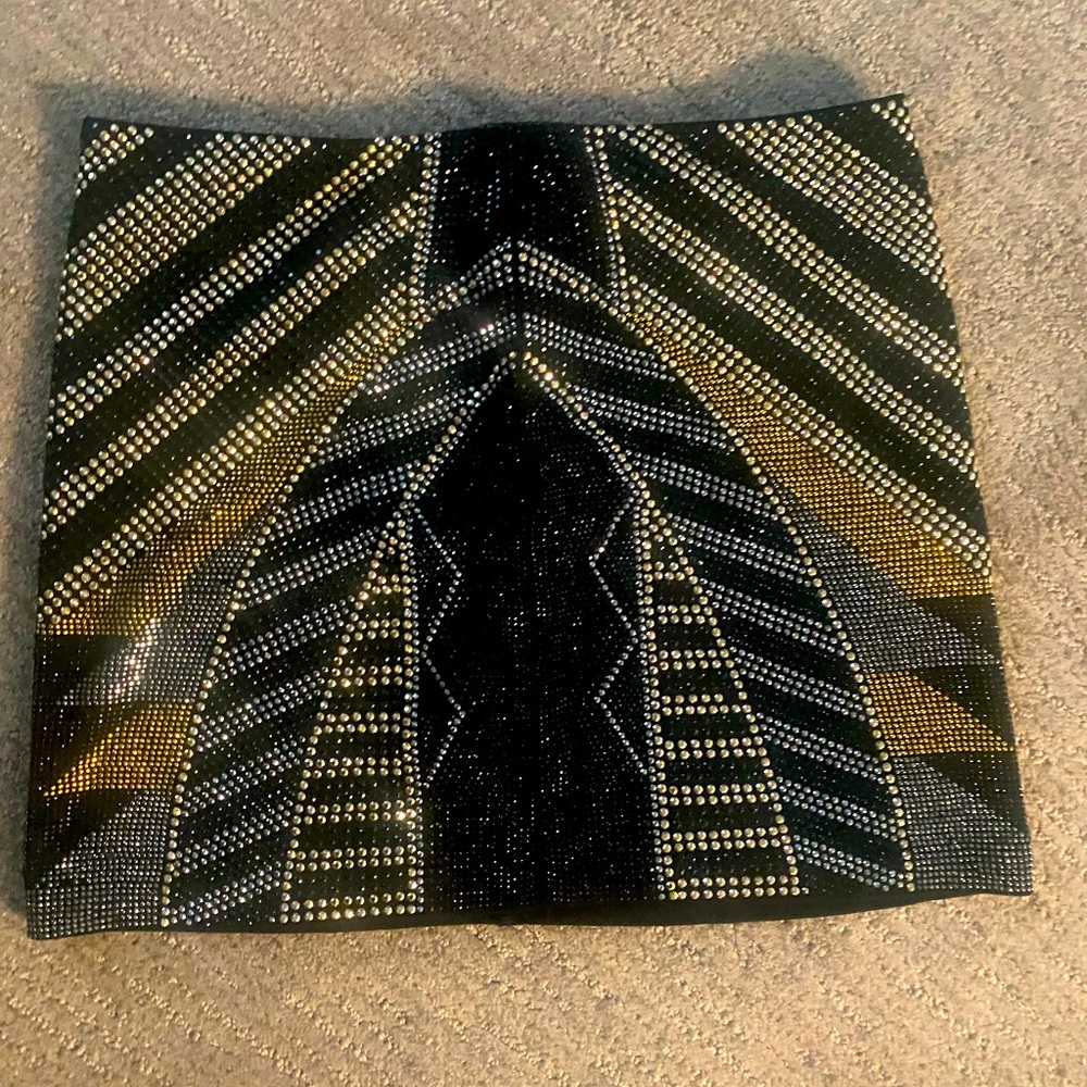 Sequin Mini Skirt